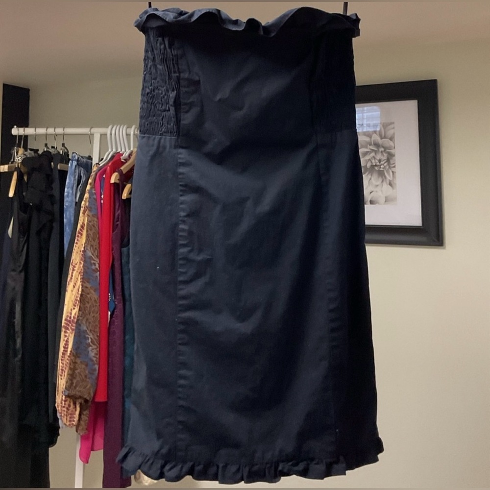Ralph Lauren Matte Black halter dress